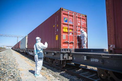 二連浩特中歐班列運輸集裝箱今年突破8萬標準箱，彰顯國際物流增長新動力